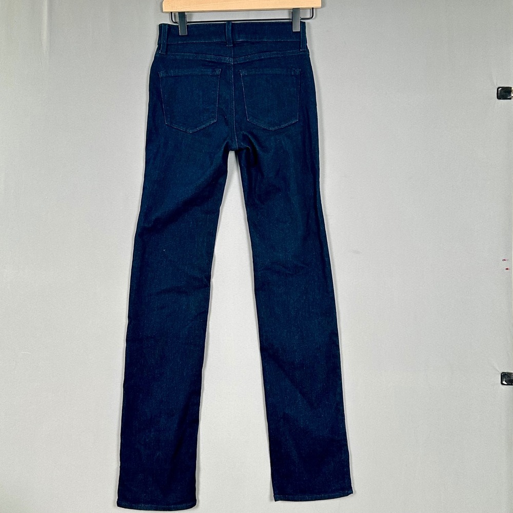 NYDJ Marilyn Straight Leg Jeans Dark Indigo Lift Tuck Technology Size 00